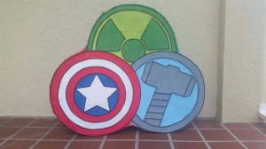 Super hero Shields  